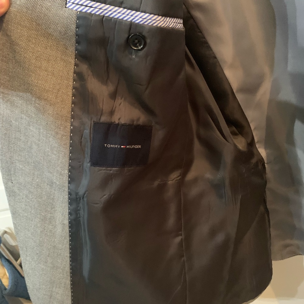 Tommy Hilfiger Silver Blazer